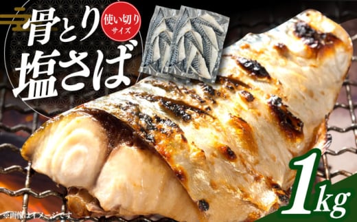 サバ 骨なし 骨取り塩さば 1kg 500g×2袋 / 小分け サバ 骨なし サバ 骨取り 骨取りさば 骨取りサバ 骨無しさば 骨無しサバ 骨抜きさば 骨抜きサバ 下処理不要 子ども 安心 冷凍 さば サバ 鯖 /