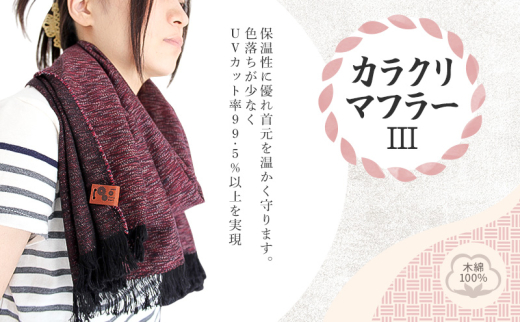 カラクリマフラー (III)福岡県大刀洗町32000衣類・装飾品・工芸品その他 装飾品・工芸品