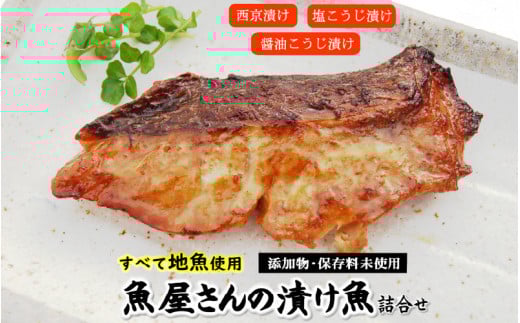 地魚使用 魚屋さんの漬け魚Aセット兵庫県23000魚介・海産物その他 魚介・海産物