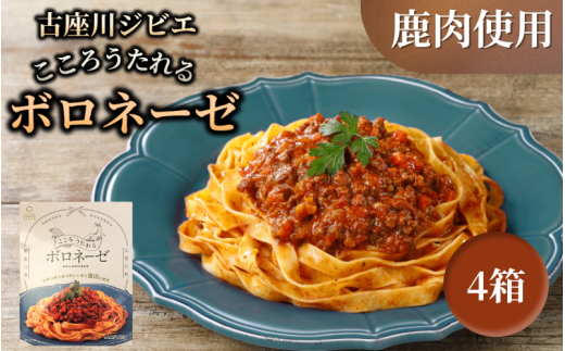 古座川ジビエ こころうたれるボロネーゼ4箱セット(160g×4個)【gbe109】和歌山県古座川町11000鍋セット・総菜・加工食品総菜