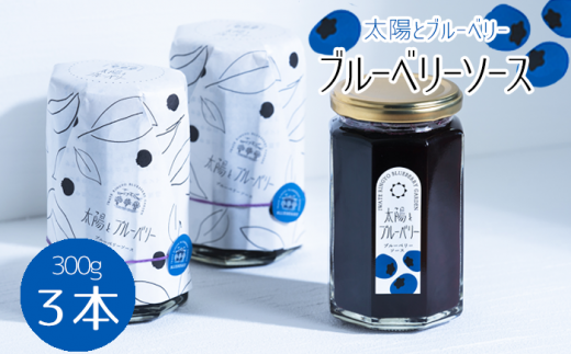 <太陽のブルーベリー>ブルーベリーソース ミルクの素 300g×3本 【岩手林業株式会社】 / ブルーベリー 果物 ミルクの素 ソース岩手県滝沢市27000果物・フルーツその他 果物・フルーツ