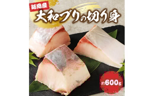 【大和海商】大和ブリの切り身 約600g リピーター続出 延岡産 国産 活き締め ブリ 刺身 小分け 冷凍 流水解凍 真空パック ブロック 肉厚 弾力 新鮮 解凍するだけ 簡単 ぶりしゃぶ 海鮮丼 煮物
