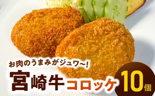 <便利な個包装>宮崎牛コロッケ70g×10個 N124-YA671宮崎県延岡市16000鍋セット・総菜・加工食品その他 鍋セット・総菜・加工食品
