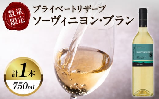 【数量限定】プライベートリザーブ ソーヴィニヨン・ブラン(計1本) 酒 飲料 アルコール 国産_T014-013宮崎県都農町16000酒・アルコールワイン