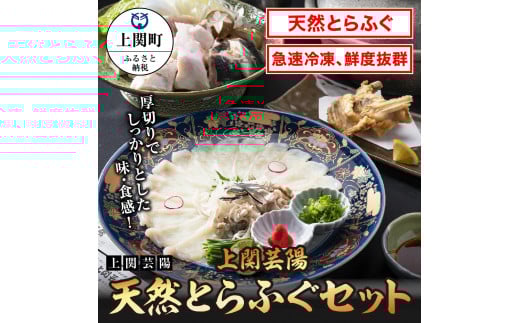 J-1 「上関芸陽」天然とらふぐセット【上関芸陽】山口県上関町72000魚介・海産物鮮魚