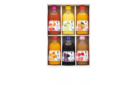 【果実リキュール飲み比べ】 果実のささやき6本 Aセット埼玉県毛呂山町14000酒・アルコールウイスキー・洋酒・リキュール