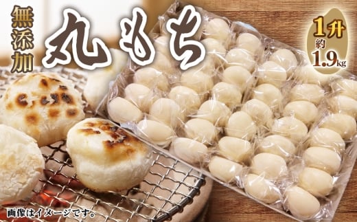 No.515 丸もち1升 / モチ 餅 おもち 丸餅 国産 佐賀県産 ヒヨクモチ 無添加 個包装 愛知県愛知県刈谷市14000米・パン玄米・雑穀米・もち米・餅