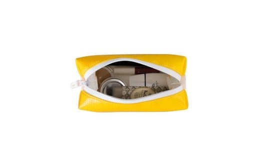 ポーチ/イエロー M005T広島県広島市22000衣類・装飾品・工芸品その他 装飾品・工芸品