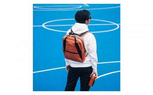 バックパック/ ブラウン M088広島県広島市239000衣類・装飾品・工芸品鞄・バッグ