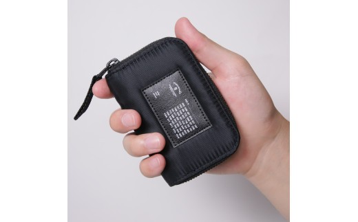コインパースMA-1/ブラック F024広島県広島市52000衣類・装飾品・工芸品財布