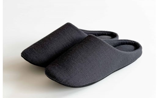 播州織 スリッパ 「Slippers Bird Belly 」 Bird Belly charcoal(チャコール)・Lサイズ (17-40)兵庫県西脇市17000衣類・装飾品・工芸品その他 装飾品・工芸品