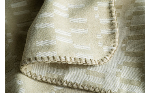播州織 ブランケット「Organic Colored Cotton Blanket 」 (グリーン) (110-19)兵庫県西脇市110000雑貨・日用品寝具・タオル