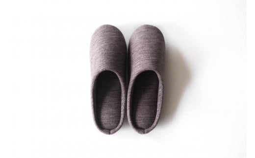 足音が響かない播州織スリッパ 「Slippers 」(17-42) Cotton Drill (brown)・Mサイズ兵庫県西脇市17000衣類・装飾品・工芸品その他 装飾品・工芸品
