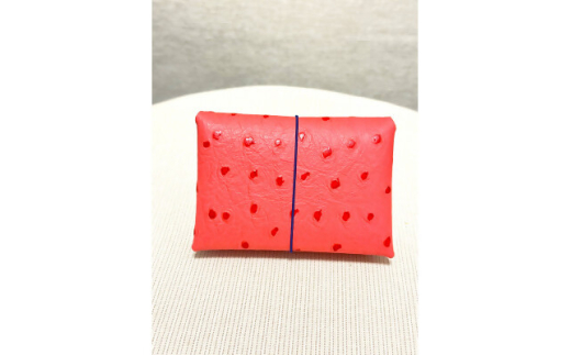 名刺入れ レッド【1538031】千葉県八千代市13000衣類・装飾品・工芸品その他 装飾品・工芸品