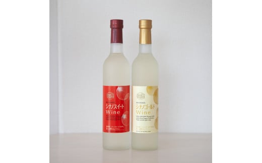 りんごワイン2本セット シナノスイート&シナノゴールド 長野県 信州 南信州 高森町 リンゴ お酒 アルコール フルーツワイン 信州まし野ワイン長野県高森町13000酒・アルコールワイン