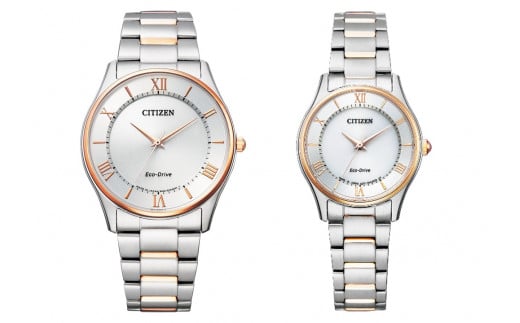 【ペアウォッチ】CITIZEN 光発電 エコドライブ 時計シチズンコレクション BJ6484-50A EM0404-51A埼玉県吉見町252000衣類・装飾品・工芸品その他 装飾品・工芸品