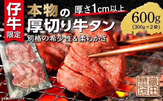 牛タン 厚切り牛タン ステーキ 塩味 600g 小分け 300g×2パック | 厚切り牛タンステーキ塩味 600g (300g×2) 肉 焼肉 牛肉 牛たん 牛タン塩 牛たん塩 天日塩 冷凍 BBQ バーベキュー アウトドア 厚切り