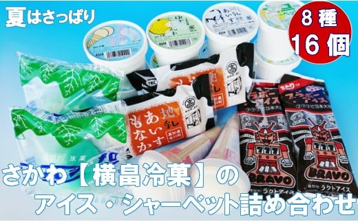 さかわのアイス・シャーベット詰め合わせ高知県佐川町11000菓子・スイーツアイス・ジェラート