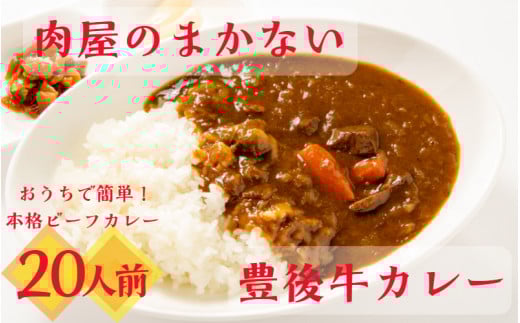 肉屋のまかない豊後牛カレー230g×20袋_1794R大分県国東市17000鍋セット・総菜・加工食品総菜