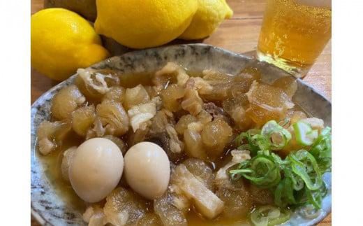 訳あり 老舗居酒屋  DELICHA 店長 自慢 牛アキレス(牛すじ)煮込み 約900g(約150g×6パック) 【山口県 宇部市 老舗 居酒屋 地元 人気 おばんざい 冷凍 一品 真空パック 急速冷凍 牛 アキレス