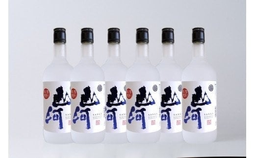 山河 720ml 6本 球磨焼酎熊本県相良村40000酒・アルコール焼酎