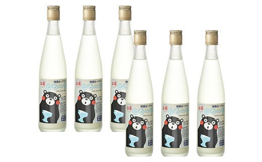 くまモンのヨーグルトのお酒「特濃ヨーグルトとろ〜り くまモンデザイン」6本セット (プレーン味) 酒 お酒 アルコール ヨーグルト熊本県相良村43000酒・アルコール焼酎