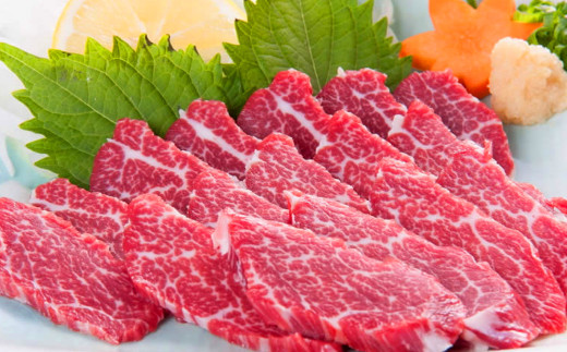 【熊本と畜】馬刺し 貝の身(カイノミ) 300g 馬肉熊本県相良村45000肉ジビエ