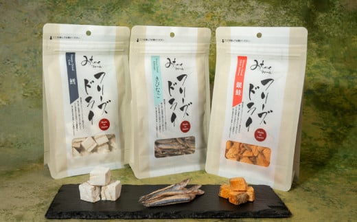 【無添加ペットフード】フリーズドライお魚 3種セット【犬 おやつ 無添加 魚 鱈 たら きびなご 銀鮭 ドッグフード ドライ 個包装 おすすめ 健康 安心 安全 おいしい】島根県大田市14000鍋セ