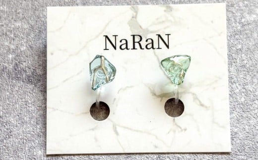 大田市産!シーグラスノンホールピアス(イヤリング)【イヤリング アクセサリー シーグラス お洒落 おしゃれ ファッション いやりんぐ あくせさりー 】島根県大田市5000衣類・装飾品・工