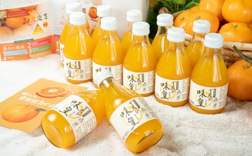 M085 有田みかんの味皇180ml×12本和歌山県13000お茶・飲料果汁・野菜飲料