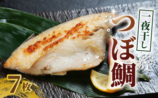 つぼ鯛 一夜干し7枚 ボダイ ツボ鯛 一夜干し  つぼだい  白身魚 おつまみ 焼魚 焼き魚 定食 魚 干物 セット ひもの 冷凍 お手軽 簡単 冷凍 絶品 特産品 干物 創業100年  老舗干物 干物専門店 高