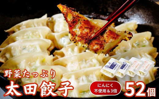 【にんにく不使用・3倍】無添加 野菜たっぷり なごみ家 冷凍 52個 | 茨城県 常陸太田市 美味しい 野菜 楽しみ 一品 おかず 夕食 こども 大人 新鮮 たっぷり ニンニク 有り なし  包装 のし掛け