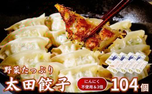 【にんにく不使用・3倍】無添加 野菜たっぷり なごみ家 冷凍 104個 | 茨城県 常陸太田市 美味しい 野菜 楽しみ 一品 おかず 夕食 こども 大人 新鮮 たっぷり ニンニク 有り なし  包装 のし掛