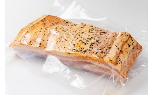 国産豚肉を使用した 塩こうじ特製ベーコン 約600g兵庫県相生市12000肉豚肉
