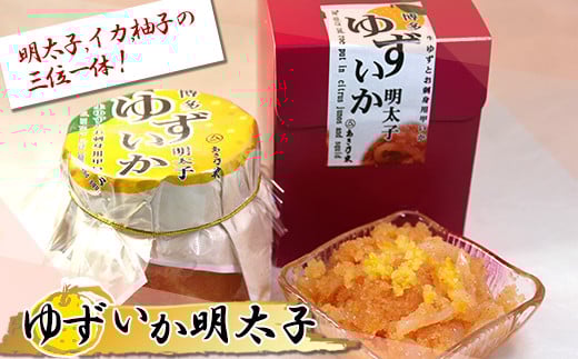 2D4 ゆずいか明太子(165g×2個)福岡県東峰村9000魚介・海産物明太子・その他魚卵