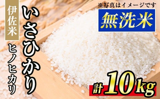 A6-02 いさひかり無洗米(5kg×2袋・計10kg) ふるさと納税 伊佐市 特産品 お米 米 白米 精米 伊佐米 ご飯 ヒノヒカリ 無洗米【JA北さつま】鹿児島県伊佐市30000米・パン無洗米
