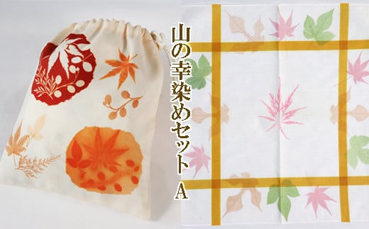 山の幸染め セットA岐阜県垂井町16000衣類・装飾品・工芸品その他 装飾品・工芸品