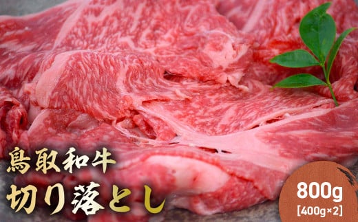 鳥取和牛 切り落とし 800g( 400g × 2P ) 切り落とし 牛肉 国産 和牛 黒毛和牛 肉 ブランド牛 国産牛 鳥取県 倉吉市 KR155鳥取県倉吉市16000肉牛肉