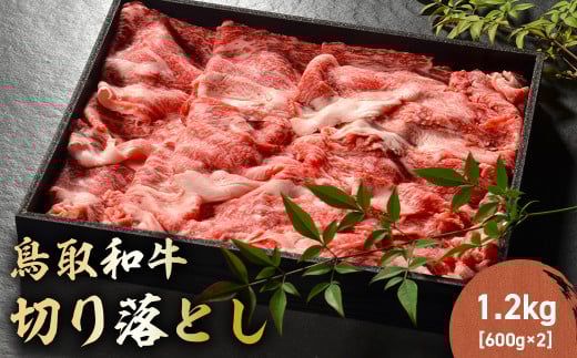 鳥取和牛 切り落とし 1.2kg( 600g × 2P ) 切り落とし 牛肉 国産 和牛 黒毛和牛 肉 ブランド牛 国産牛 鳥取県 倉吉市 KR485鳥取県倉吉市22000肉牛肉