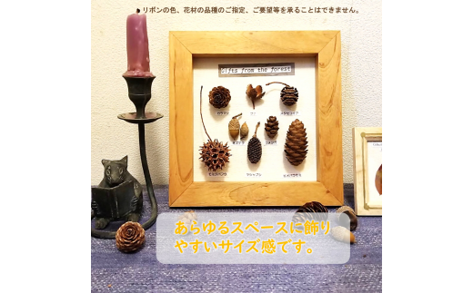 森の木の実の額長野県富士見町15500衣類・装飾品・工芸品その他 装飾品・工芸品