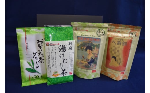 【県産茶・湯けむり茶】別府油八ティーバッグセット大分県別府市17000お茶・飲料お茶