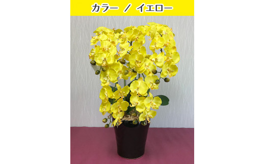 光触媒造花胡蝶蘭 5本立(イエロー)岐阜県大垣市63000衣類・装飾品・工芸品その他 装飾品・工芸品