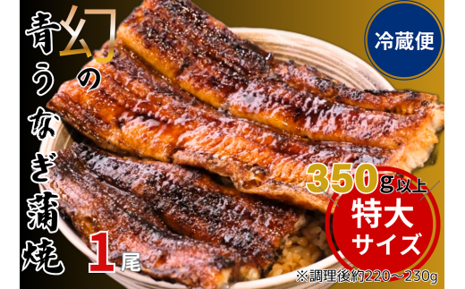 【冷蔵便】幻の青うなぎ蒲焼(特大サイズ)1尾岐阜県大垣市15000魚介・海産物うなぎ