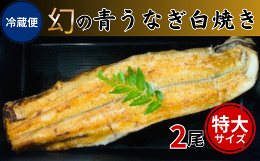 【冷蔵便】幻の青うなぎ白焼き(特大サイズ)2尾岐阜県大垣市30000魚介・海産物うなぎ