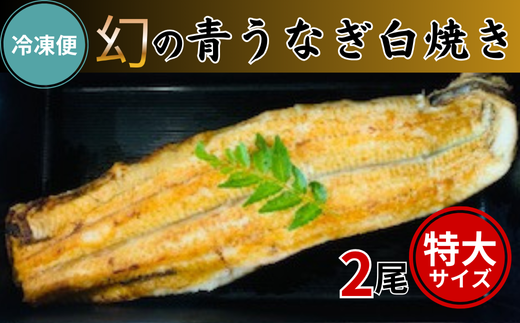 【冷凍便】幻の青うなぎ白焼き(特大サイズ)2尾岐阜県大垣市30000魚介・海産物うなぎ