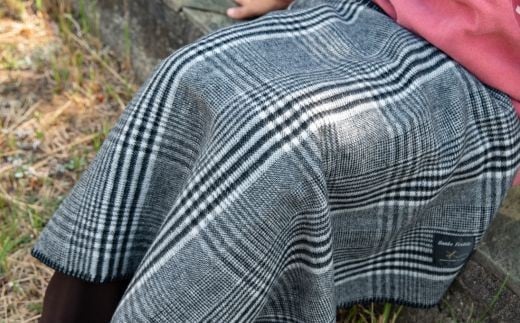 高級 ラムウール チェック ブランケット ひざかけ あったか ギフト クリスマス 冬 毛布  岐阜県 大垣市岐阜県大垣市30000衣類・装飾品・工芸品その他 装飾品・工芸品