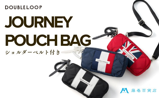 [DOUBLELOOP] V_[xgt JOURNEY POUCH BAG ubN×mg[bV_[obO |[` obO [0767]s43000ߗށEiEH|iEobO