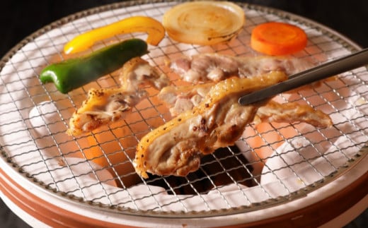 S129-002_天草大王 焼肉セット 約500g 天草産 地鶏熊本県天草市11000肉鶏肉