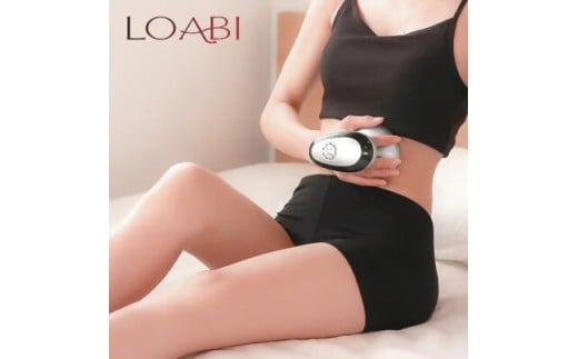 69-2_【LOABI/ロアビ公式】 キャビテーション美容機器 OSTENUS オステナス(ホワイト)| キャビテーション 自宅 家庭用 ラジオ派 セルライト 除去 美顔器 ダイエット ダイエット器具 OSTENUS オス