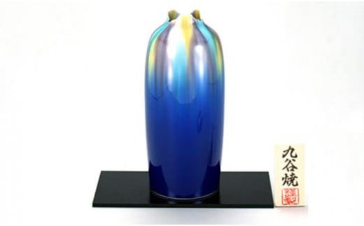 九谷焼 8号花瓶 釉彩石川県132000衣類・装飾品・工芸品その他 装飾品・工芸品